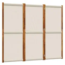 vidaXL Paravent Hellgrau 210x180 cm