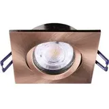 Deko-Light 110044 Einbaustrahler, Samsola, Square, Kupfer
