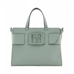 Armani Exchange für Damen. 9426890A874U7231 Grüne Einkaufstaschen (OSFA), Lässig, Polyurethan