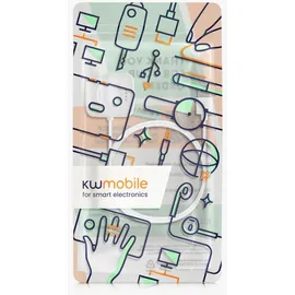 kwmobile Smartwatch Ladekabel für Oppo Watch 1 (46mm) USB Ladekabel für Smartwatch - Smart Watch Aufladekabel - Fitnesstracker Ersatzkabel - Weiß
