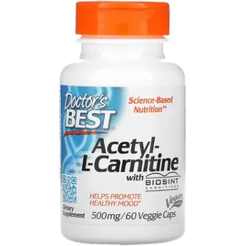Doctor's Best Acetyl L-Carnitin 500 mg Kapseln 60 Stück