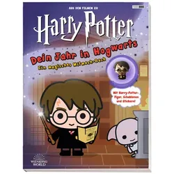 Harry Potter: Dein Jahr in Hogwarts - Ein magisches Mitmach-Buch inkl. Mini Harry-Potter-Figur