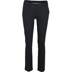Röhrenhose HEINE, Damen, Gr. 40, Normalgrößen, schwarz, 98% Baumwolle, 2% Elasthan, unifarben, lang, Hosen