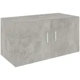 vidaXL Wandschrank Betongrau 80 x 39 x 40 cm Holzwerkstoff