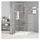 vidaXL Duschwand Walk-In Dusche rechts 80 x 195 cm ESG-Glas klar