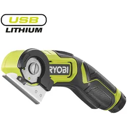 RYOBI 4 V USB Akku-Schneidegerät, 6,4 mm Schnittkapazität,  ohne Akku und Ladegerät