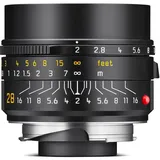 Leica Summicron 28 mm F2,0 schwarz-eloxiert Leica M