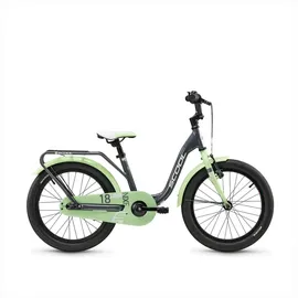 S'COOL niXe 18 Zoll RH 28 cm dark grey/pastel green