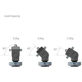 SmallRig 3809B Monitorhalterung mit Cold Shoe Mount