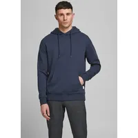 JACK & JONES Basic Kapuzenpullover Navy Blazer / Regular