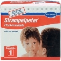 Preisvergleich Produktbild STRAMPELPETER Flockenwindeln Saugstärke 1