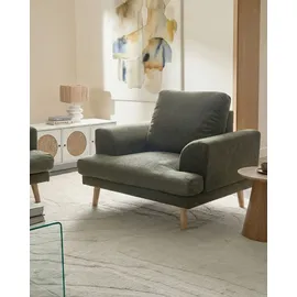 Beliani Sessel KILDAL Stoff 72 x 71 x 70 cm Grün