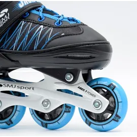 SMJ Sport Kinder 2IN1 Schlittschuhe Verstellbar Inliner ABEC7 Jack