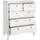 VCM Madrid 83 x 39 x 99 cm Weiß