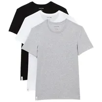 Lacoste Slim Fit T-Shirt aus Baumwolle im 3er-Pack, Mittelgrau, XL