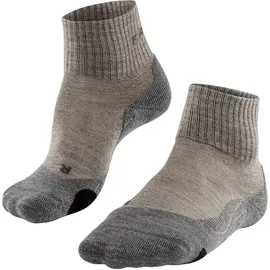 Falke TK2 Wool Short Socken Damen kitt mouline 35-36