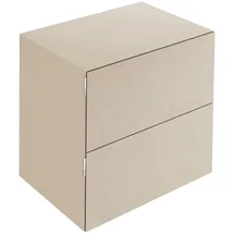 Keuco Edition 11 Art Sideboard 2 Frontauszüge, Innenbeleuchtung, Lack seidenmatt, Keramik,
