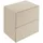 Keuco Edition 11 Art Sideboard 2 Frontauszüge, Innenbeleuchtung, Lack seidenmatt, Keramik,