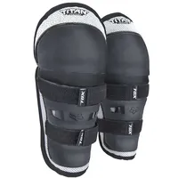 Fox Racing Peewee Titan Knieschoner Protektor schwarz/silber (Junior) (08037-464)