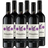 by Amazon Primitivo Puglia IGT, Rotwein, 75cl, 1er-Pack (Packung mit 6)