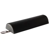 MASTER MASSAGE EQUIPMENT Knierolle Halbrolle Lagerungshilfe 23cm x 11cm x 66cm Schwarz