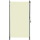 vidaXL Außenrollo 120 x 270 cm Creme