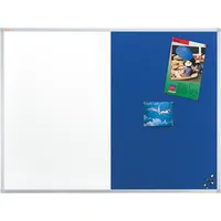 Franken Kombitafel 90 x 60 cm blau/weiß