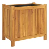 vidaXL Pflanzkübel mit Einlage 54 x 31 x 50 cm Braun
