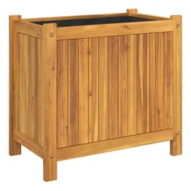 vidaXL Pflanzkübel mit Einlage 54 x 31 x 50 cm Braun