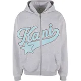 Karl Kani Star Logo Oversized Kapuzenjacke Herren Grau
