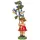 Hubrig Volkskunst Zschorlau Erzgebirge Blumenkind Mädchen mit Akelei 17 cm bunt/rot