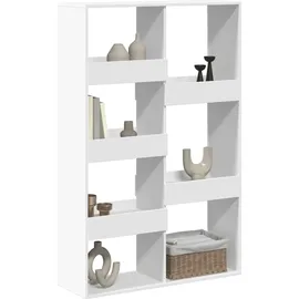 vidaXL Raumteiler Weiß 100x33x155,5 cm Holzwerkstoff