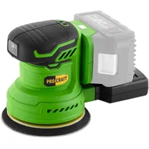 PROCRAFT PX20BLbb Akku Exzenterschleifer 20 V 125 mm inkl. 1x Akku 2,0 Ah