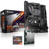 Memory PC Aufrüst-Kit Bundle AMD Ryzen 5 5600G 6X 3.9 GHz, 16 GB DDR4, GIGABYTE B550 AORUS Elite AX V2, komplett fertig montiert inkl. Bios Update und getestet