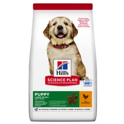 Hill's Puppy Large Breed Huhn Hundefutter 2 x 2,5 kg