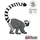 JEKCA Bricks Lemur 01 ST19ML51