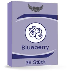 Lovelyness - Kondome mit Geschmack Blaubeere - 36 Stück  36 St