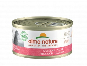 Almo Nature HFC Jelly zalm (70 gram)  18 x 70 g