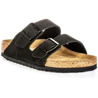Birkenstock Arizona Soft Footbed in schwarz 45