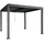 Mendler Pergola MCW-L46 Anthrazit 10 cm Alu-Gestell 3 x 3 m