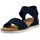SKECHERS DESERT KISS Blau Sandal Gr. 39