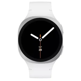 Samsung Galaxy Watch8 Bluetooth 44 mm Silver Sport Band White