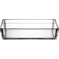 Pasabahce Borcam Premium Tablett Rechteckig Glas Auflaufform Backform 29cm x20cm x6cm / 2,5L