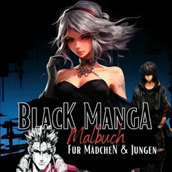 Manga Nation / Black Manga Malbuch.