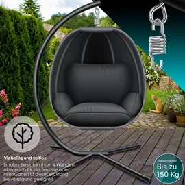 Kesser Luxe Hängesessel Anthrazit