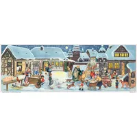 Adventskalender *Panorama-Kalender Weihnachten viele Motive Sellmer
