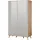 OTTO home Kleiderschrank Lund 120 x 203 x 52 cm Grau