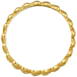 Elli Ring 925 Sterling Silber in Gold | Gr.: 58