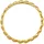 Elli Ring 925 Sterling Silber in Gold | Gr.: 58