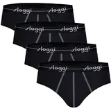 SLOGGI Herren Slips schwarz XL 4er Pack